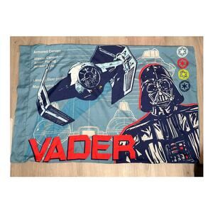 VTG SET OF STAR WARS PILLOW CASES APPROX 31"X19.5"
